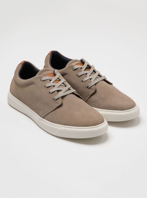 Zapatilla Urbana Hombre Efecto Gamuza con Cordón-1
