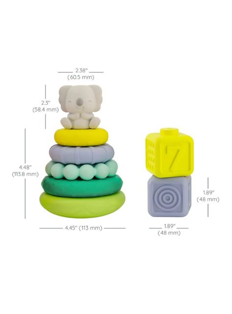 Set de Bloques Estimulacion Bebe Activity Play Infantino-1