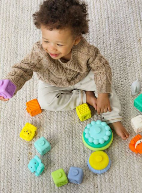 Set de Bloques Estimulacion Bebe Activity Play Infantino-3