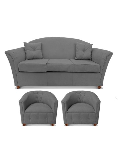 Juego Living Oregon 3C + 2 Sillones-0