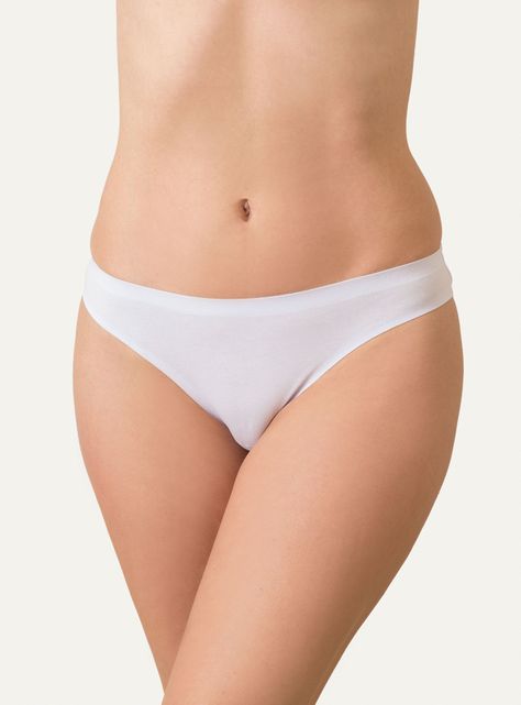 Pack 3 Bikini de Algodón sin Demarcación-1