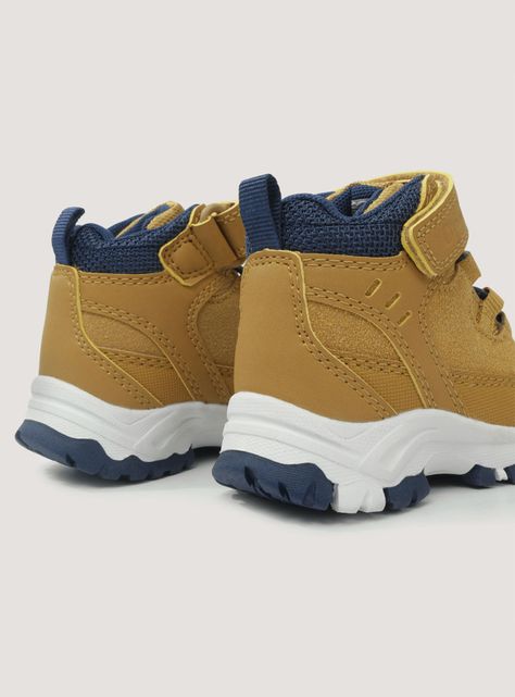 Botín Outdoor Niño Velcro Elastico-4