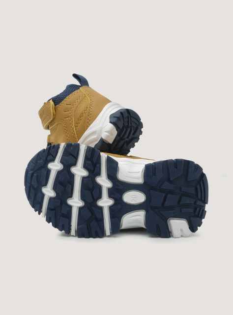 Botín Outdoor Niño Velcro Elastico-3