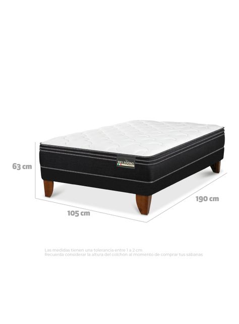 Cama Europea Premium 1.5 Plazas-1