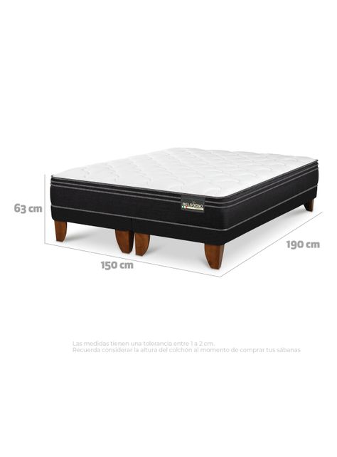 Cama Europea Premium 2 Plazas-1