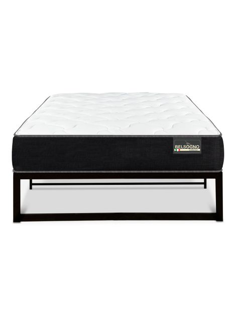 Cama Iron Belsogno Plus 1.5 Plazas-2