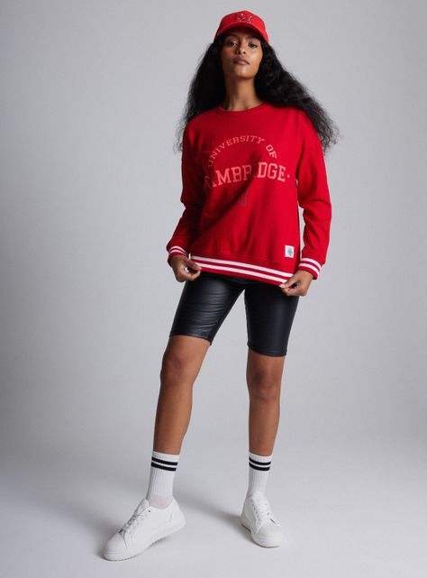 Sweater Cambridge Preppy Style Manga Larga-3
