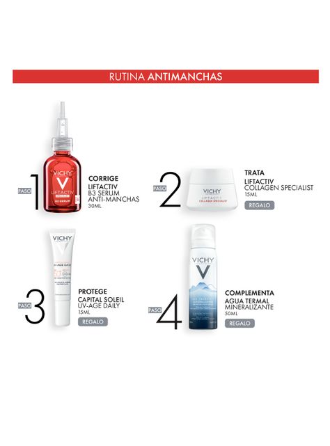 Set Vichy B3 Serum Anti-Manchas Protocolo Manchas-3
