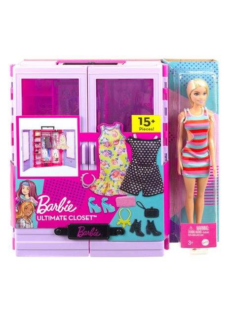 Muñeca Barbie Nuevo Closet de Lujo-0