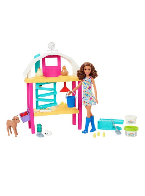 Set Diversión Barbie en la Granja-0