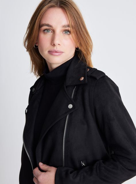 Chaqueta Biker con Cierre-2