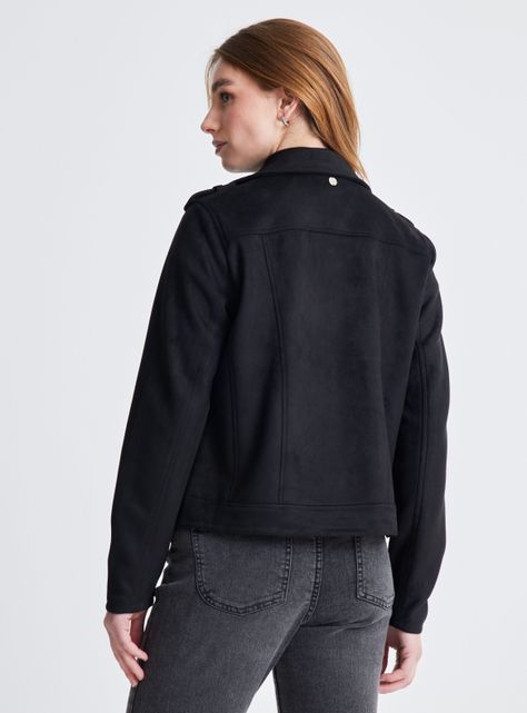 Chaqueta Biker con Cierre-1