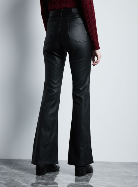 Jeans Bota Ancha Pierna Ajustada-1