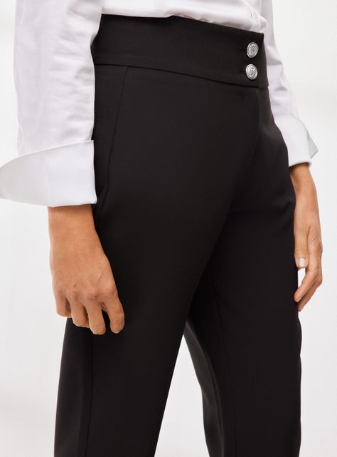 Pantalón de Vestir Fluido-2