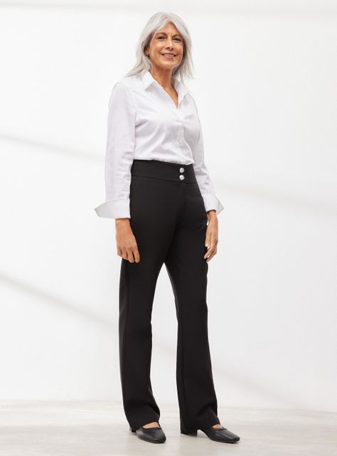 Pantalón de Vestir Fluido-4