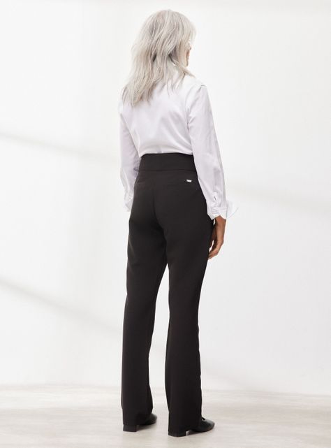 Pantalón de Vestir Fluido-5