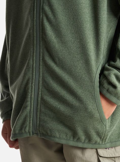 Polerón Niña Stripes Nano-F Full Zip Hoody Botella-4