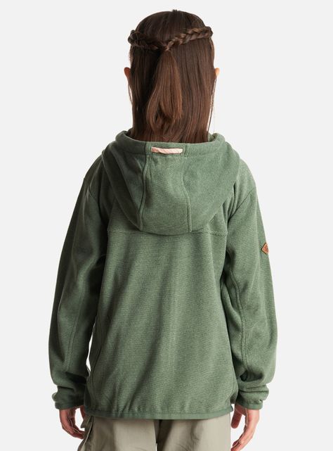 Polerón Niña Stripes Nano-F Full Zip Hoody Botella-1