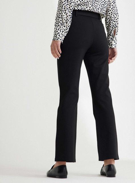 Pantalón de Vestir con Cinturón-1