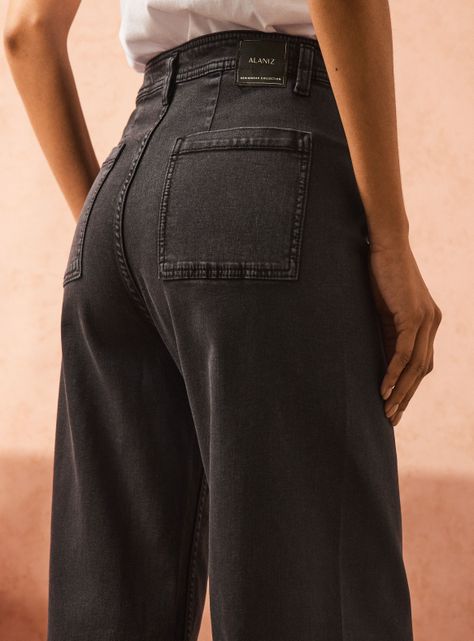 Jeans Wide Leg Tiro Alto-3