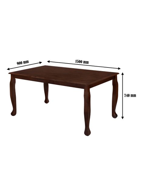 Juego de Comedor Aragon 6 Sillas Madera Natural-1