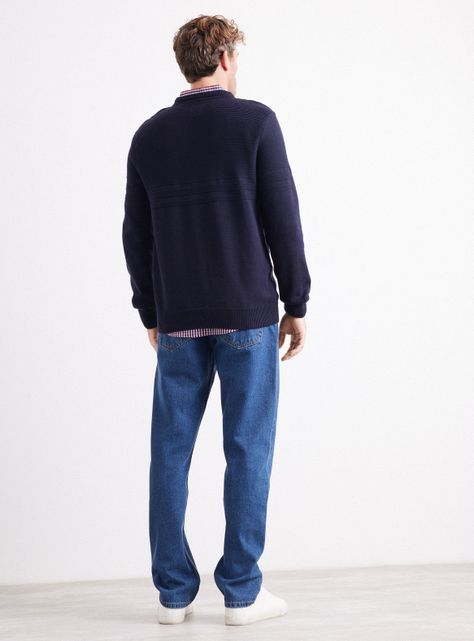 Sweater Cuello Redondo Texturado-5