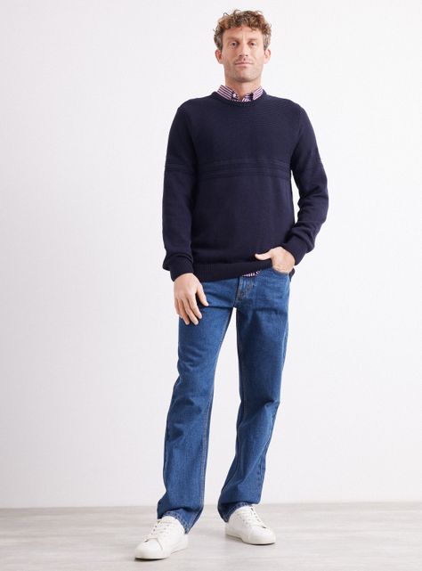 Sweater Cuello Redondo Texturado-4