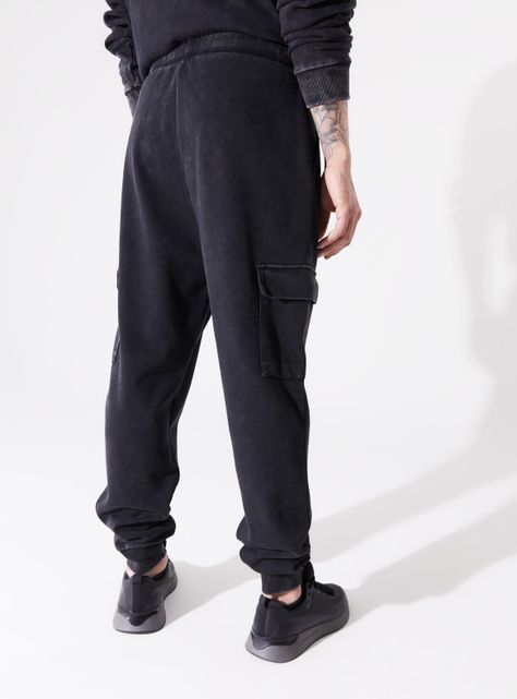 Pantalón Cargo Colorido Acid Wash-1
