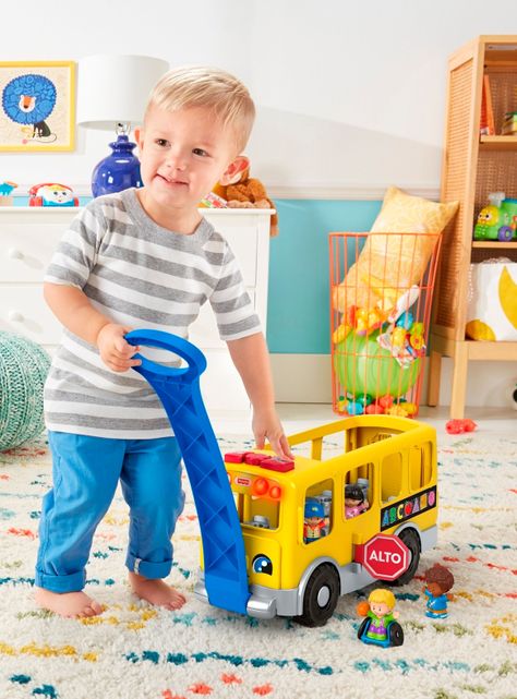 Juguete para Bebés Autobús Escolar Amigos-3