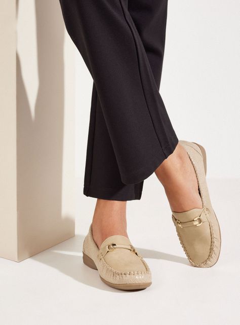 Mocasín con Textura Mujer-0