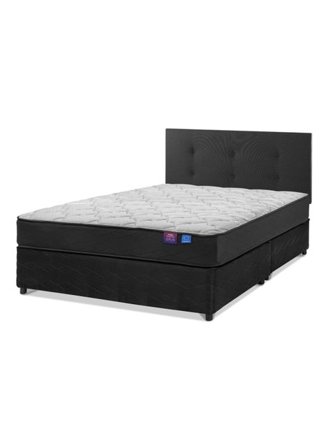 Cama Americana Therapdic Plus 2 Plazas Flex+Respaldo Royal-0