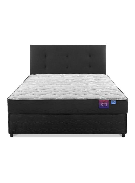 Cama Americana Therapdic Plus 2 Plazas Flex+Respaldo Royal-1