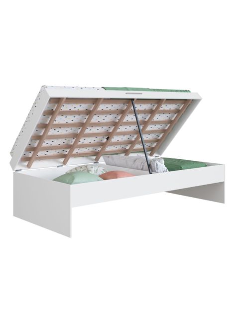 Cama Baúl Israel Blanca 1 Plaza-2