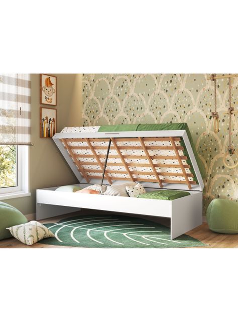 Cama Baúl Israel Blanca 1 Plaza-4