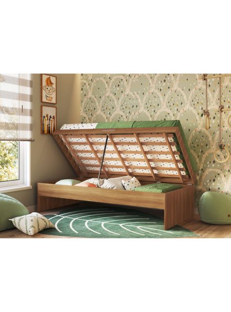Cama Baúl Israel Nogal 1 Plaza-4
