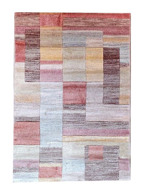 Alfombra 120 x 170 cm Modern Multicolor-0