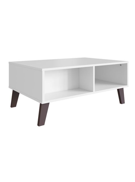 Mesa de Centro Blanco Rimini Cajón-2