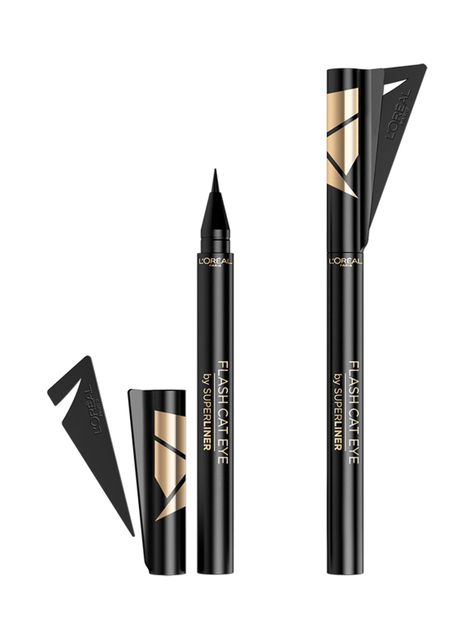 Delineador L'Oréal de Ojos Líquido Superliner Flash Cat Eye-0