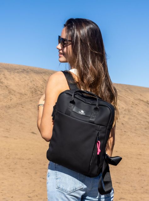Mochila Notebook 16" New Eagle L Eco Negra-3