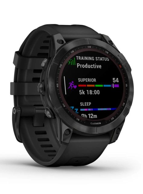Smartwatch Fenix 7 Sapphire Solar Negro-6