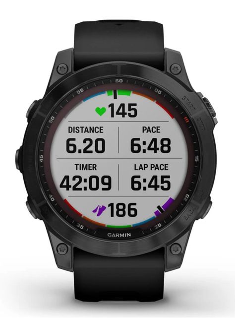Smartwatch Fenix 7 Sapphire Solar Negro-5