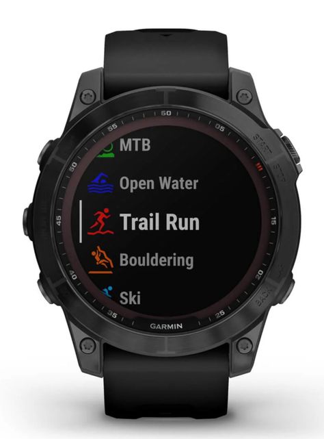 Smartwatch Fenix 7 Sapphire Solar Negro-3