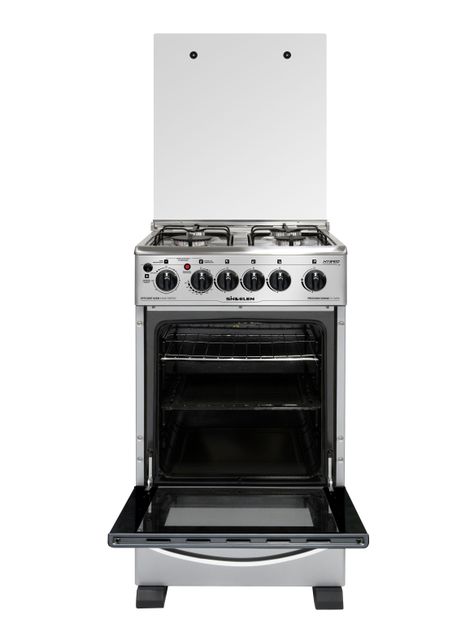 Cocina a Gas Híbrida 4 Quemadores + Horno Eléctrico CH-540NI-1