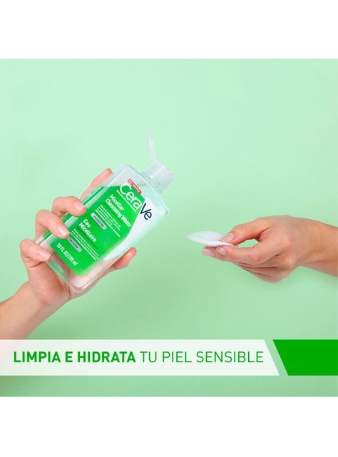 Agua Cerave Micelar Limpiadora Sin Perfume 295 ml-2