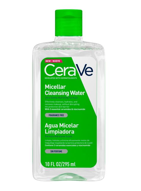 Agua Cerave Micelar Limpiadora Sin Perfume 295 ml-0
