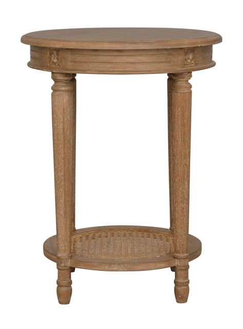 Mesa Lateral Helena Junco Natural 50 cm-1