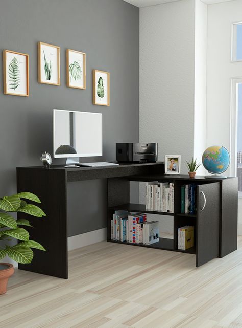 Escritorio TuHome Axis Wengue Negro-4