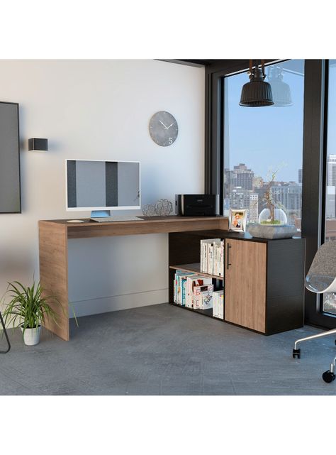 Escritorio TuHome 1L Bilbao Miel-3