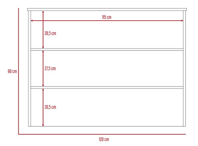 Barra TuHome Auxiliar de Cocina Fendi Wengue TuHome-2