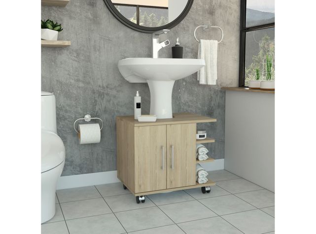 Mueble Optimizador Lavamanos 2P TuHome-2